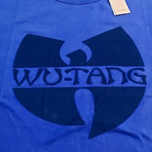 American Eagle Wu-Tang blue Velvet Tee